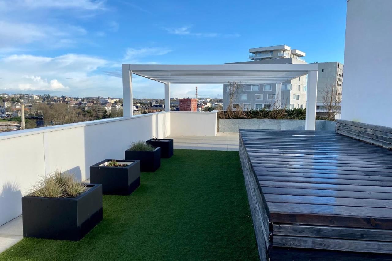 Le Rio, Appartement Avec Terrasse & Parking Rennes Bagian luar foto