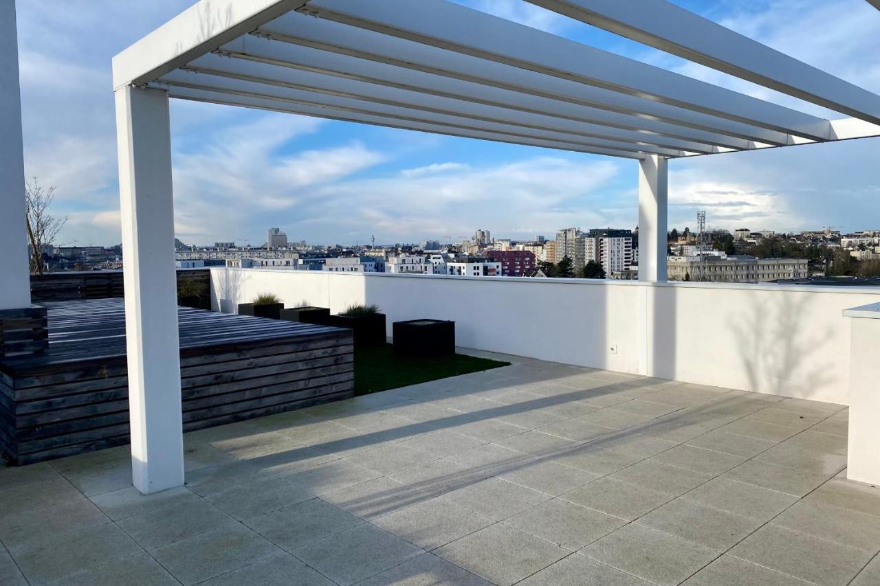 Le Rio, Appartement Avec Terrasse & Parking Rennes Bagian luar foto