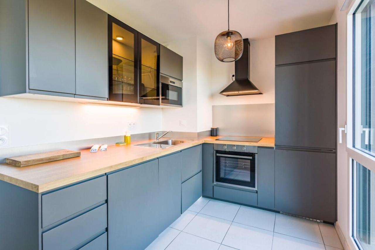 Le Rio, Appartement Avec Terrasse & Parking Rennes Bagian luar foto
