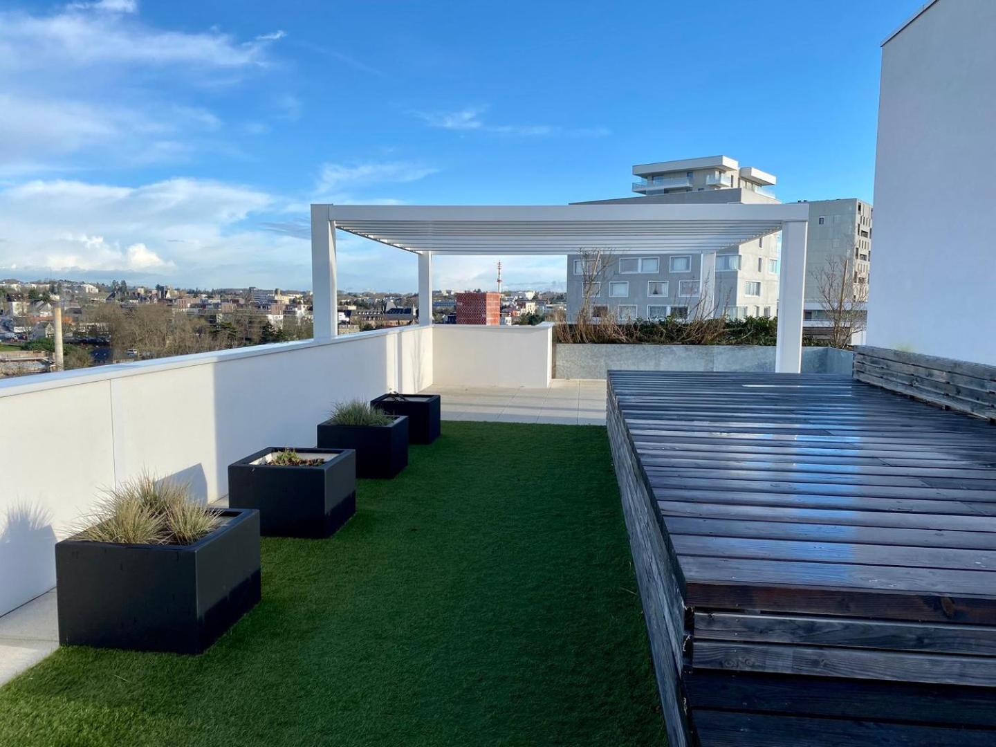 Le Rio, Appartement Avec Terrasse & Parking Rennes Bagian luar foto